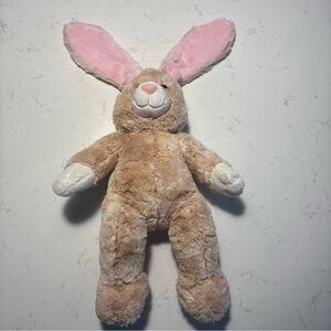 Build-A-Bear 18" Bunny Rabbit Plush Soft Stuffed Animal Light Brown Floppy Ears